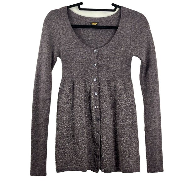 Aritzia Talula Vtg 90s Y2K Empire Waist Babydoll Sweater Womens Size M - Picture 1 of 9
